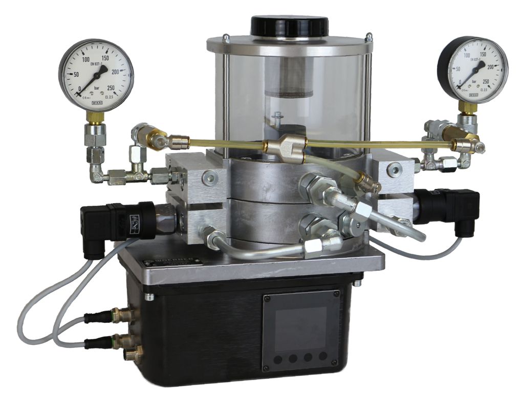 Dual-line Lubrication pumps